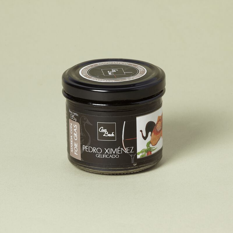 Salsa dulce Gelificada Pedro Ximénez Can Bech 135g 