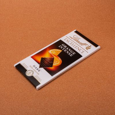 Xocolata taronja Lindt Excellence 100g 