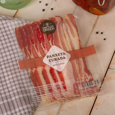 Panxeta curada amb pebre Ametller Origen 80g 