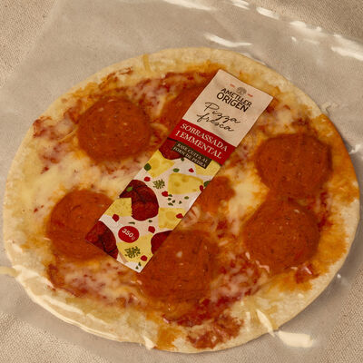 Pizza de sobrasada Ametller Origen 350g 