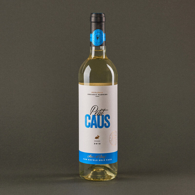 Vino blanco Petit Caus 75cl D.O Penedès 