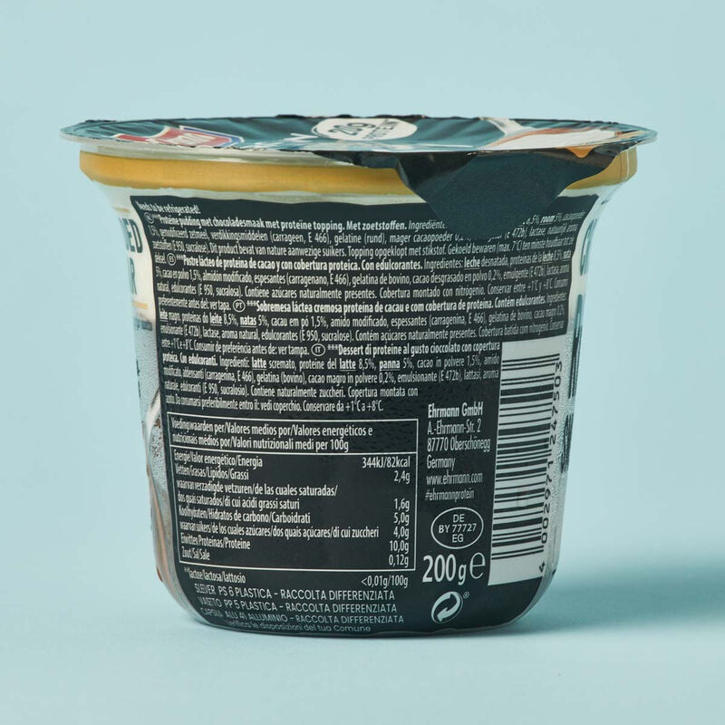Púding H.Protein&Topping xocolata EHRMANN 200g 