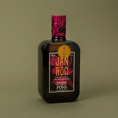 Oli d'oliva verge extra lecciana ecològic Janiroc 500ml 