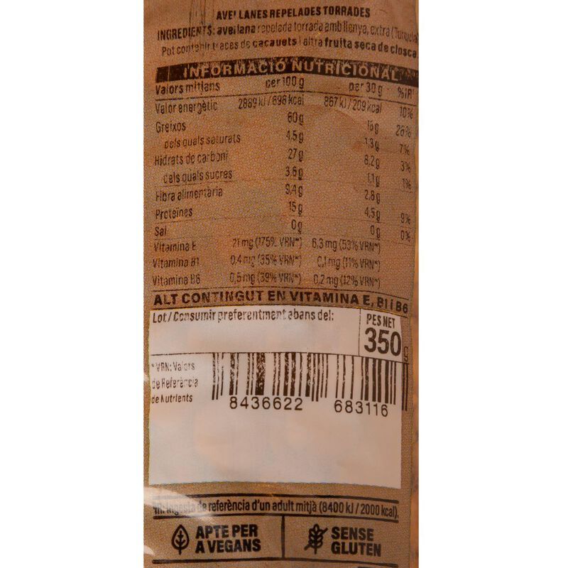 Avellana tostada repelada Ametller Origen 350g 