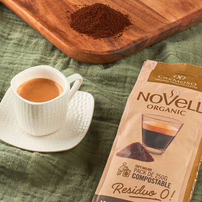 Cafè orgànic mòlt Cremós NOVELL 250g 