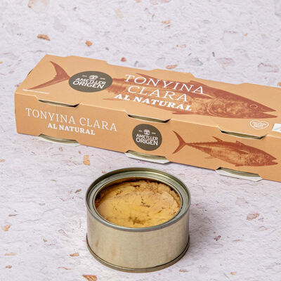 Tonyina clara al natural Ametller Origen 52g - 3u. 
