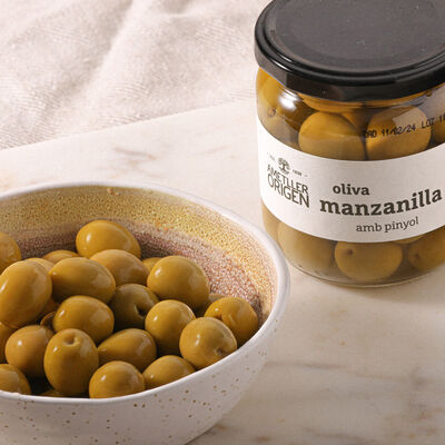 Oliva manzanilla natural Ametller Origen 200g 
