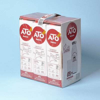 Leche desnatada ATO 1l - caja 6uds. 