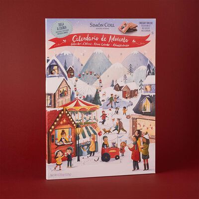 Calendari d'advent mercat nadalenc Simon Coll 120g 