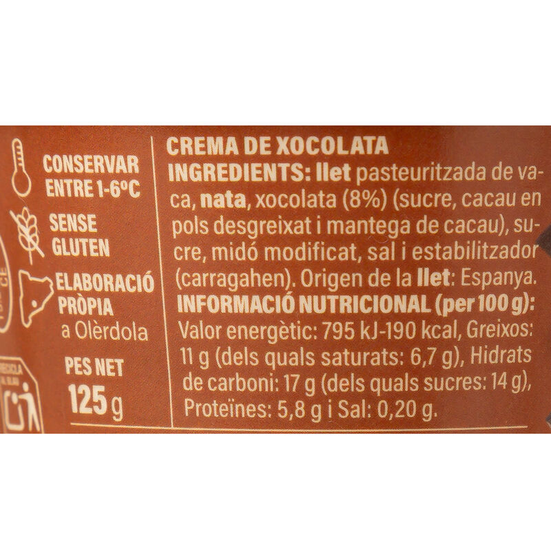 Crema de xocolata Ametller Origen 125g