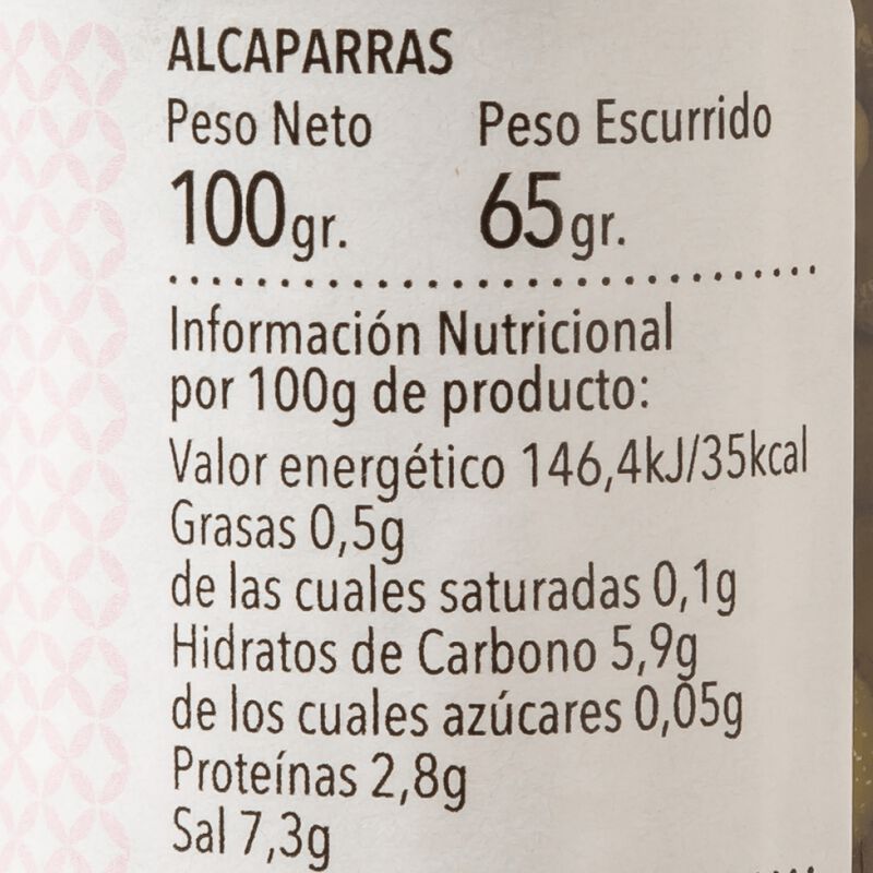 Pot de tàperes Burriac 100g