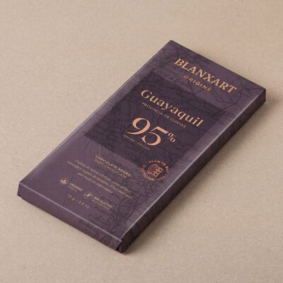 Chocolate 95% Guayaquil Blanxart 75g 