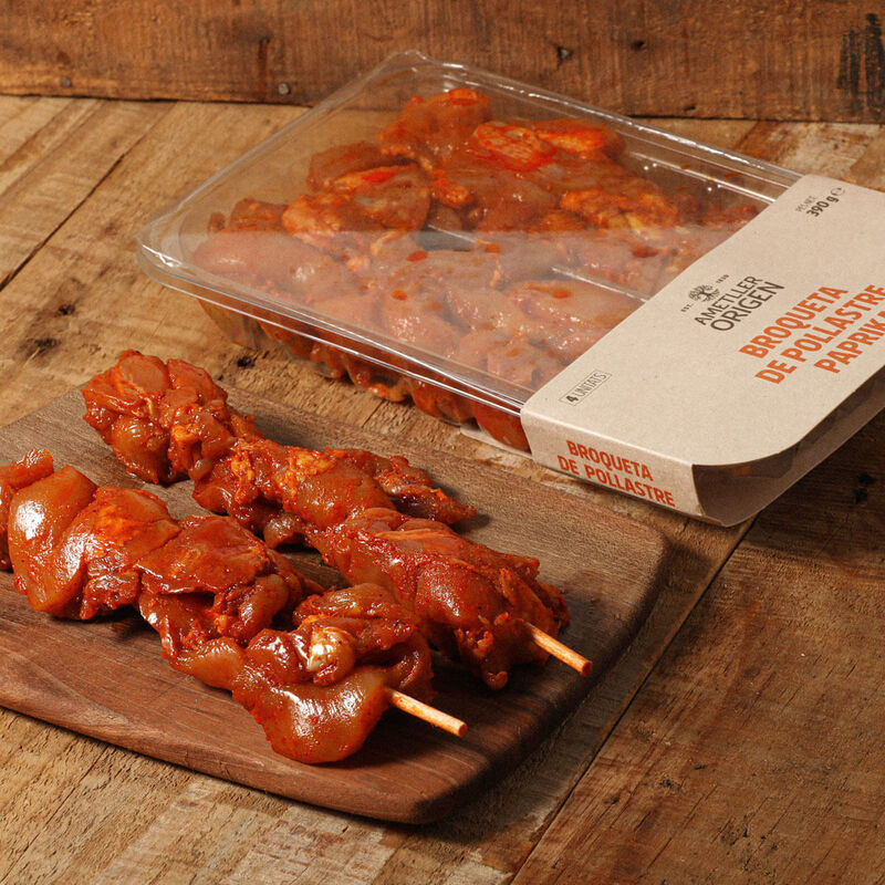 Brocheta de pollo paprika 390g