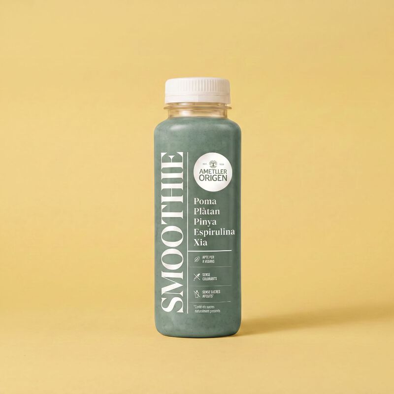 Smoothie d'espirulina i chia Ametller Origen 250ml 