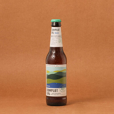 Cerveza IPA complot Damm 33cl 