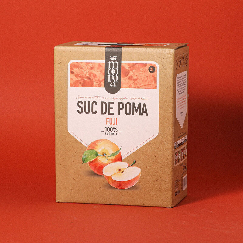 Zumo de manzana fuji MOOMA 3l