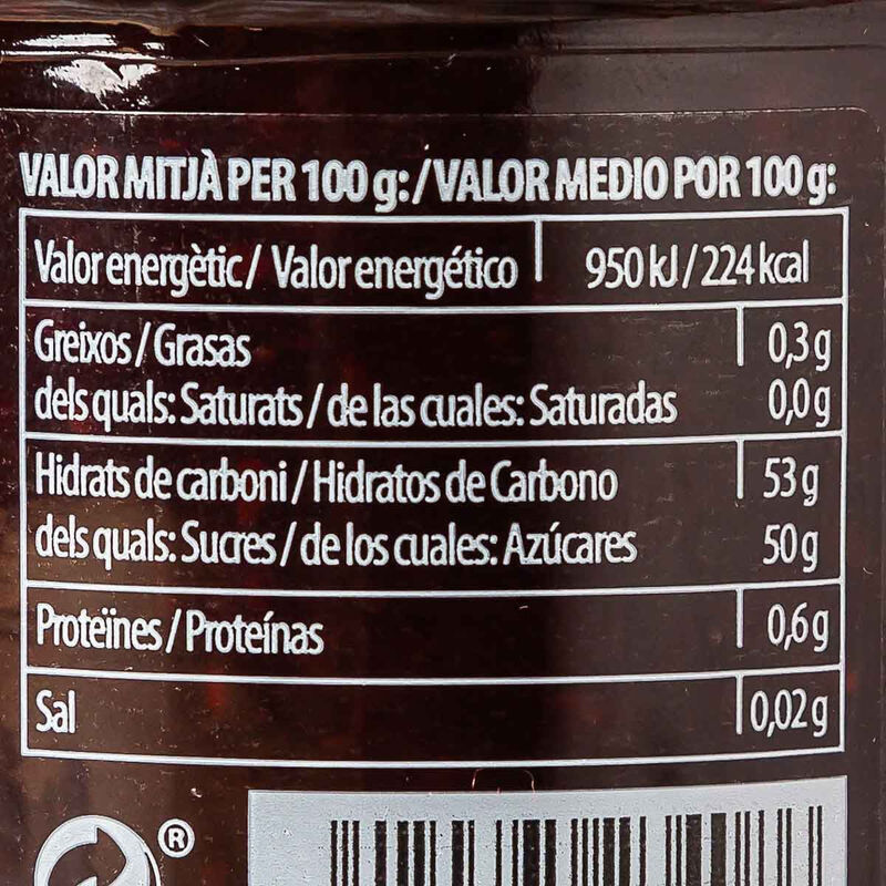 Melmelada extra de fruits vermells de bosc La Fageda 230g 