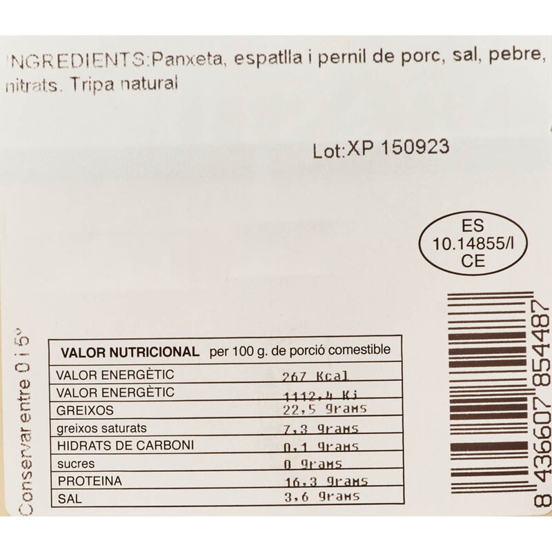 Xolís Bastús 300g 