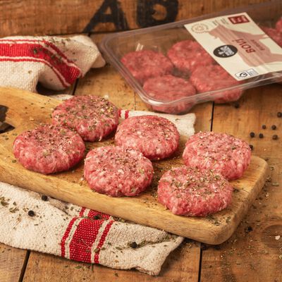 Mini burger de vacuno Ametller Origen 35g - 8uds. 