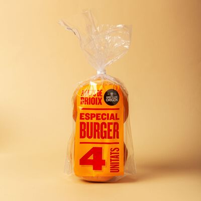 Pa d'hamburguesa brioix Ametller Origen 330g - 4u. 