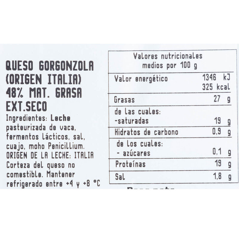 Gorgonzola DOP Ametller Origen 150g 