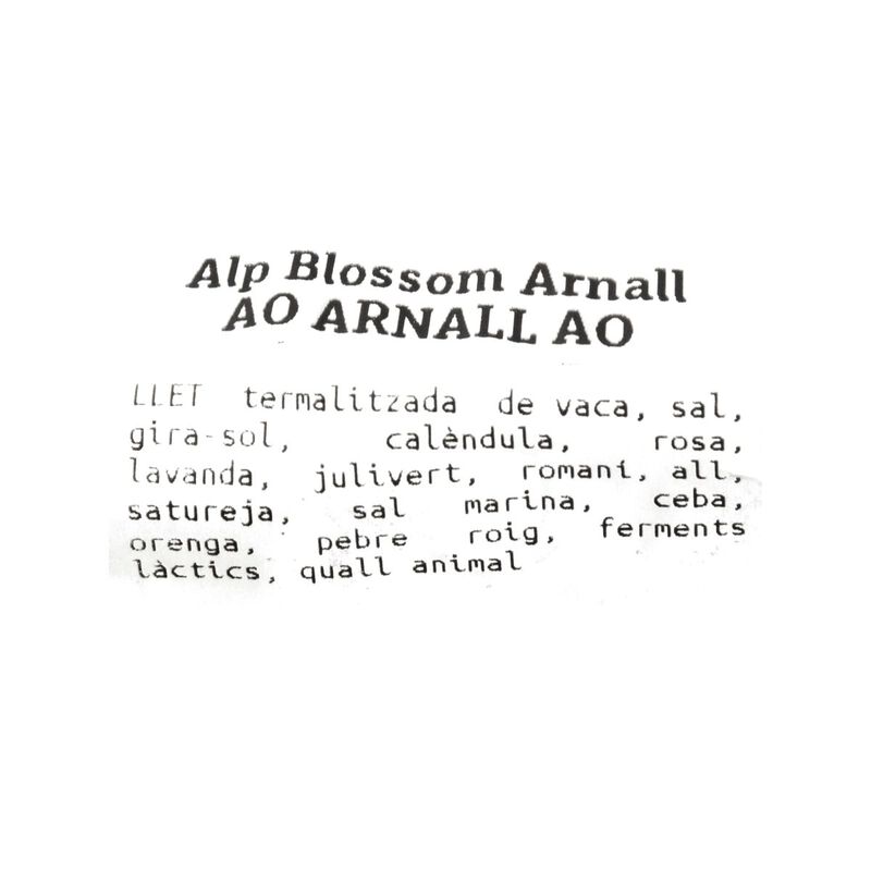 Queso Alp Blossom Ametller Origen by Arnall