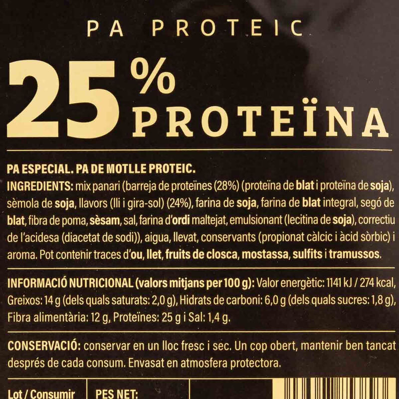 Pa de motlle proteic Ametller Origen 250g 