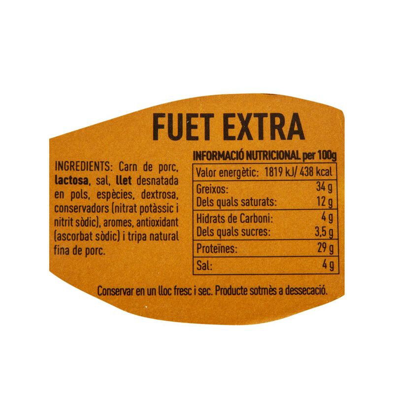 Fuet a granel Abras 180g