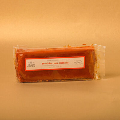Torró de crema cremada Ametller Origen 200g 