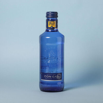 Aigua amb gas mineral SOLAN DE CABRAS 750ml 