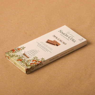 Xocolata 70% de cacau Simón Coll - 85 g 