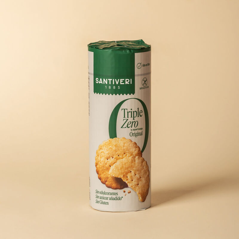 Galletas Triple Zero original Santiveri 200g