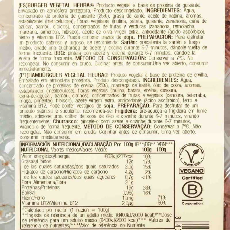 Burger original HEURA 200g 