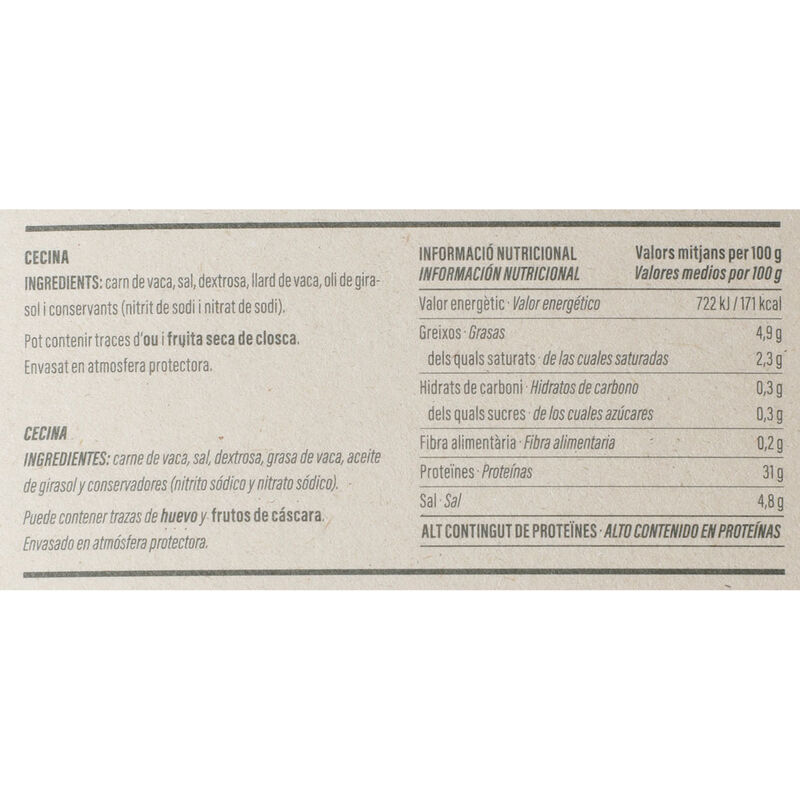 Cecina Ametller Origen 80g 