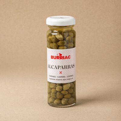 Bote de alcaparras Burriac 100g 