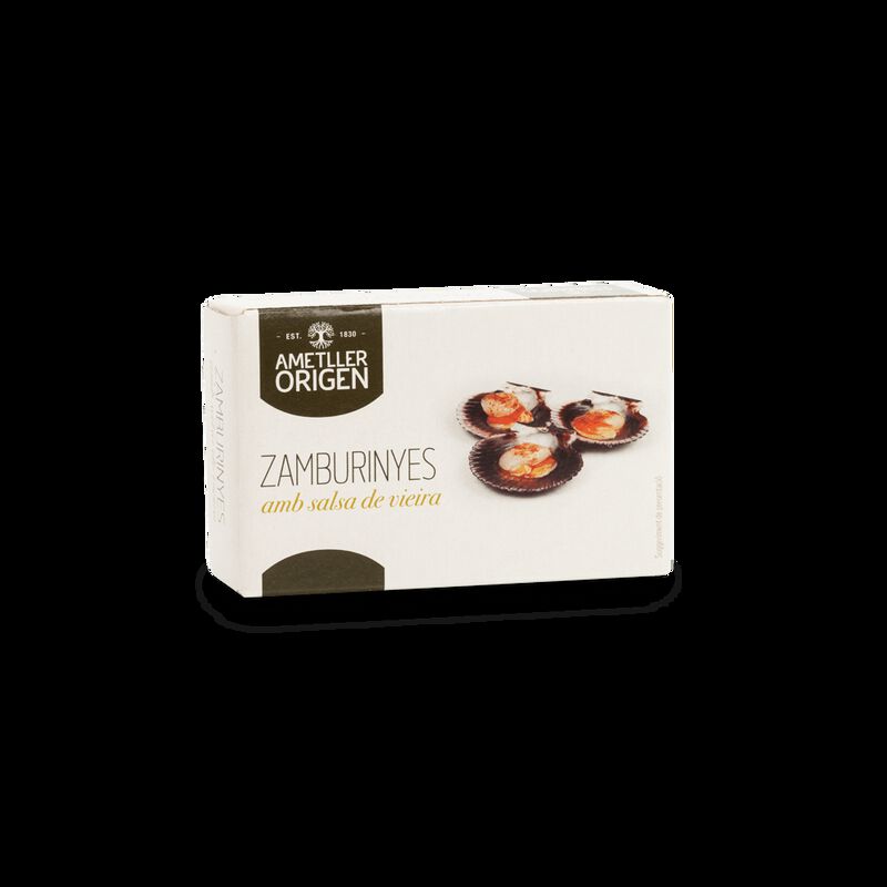 Zamburiñas salsa vieira Ametller Origen 65g 