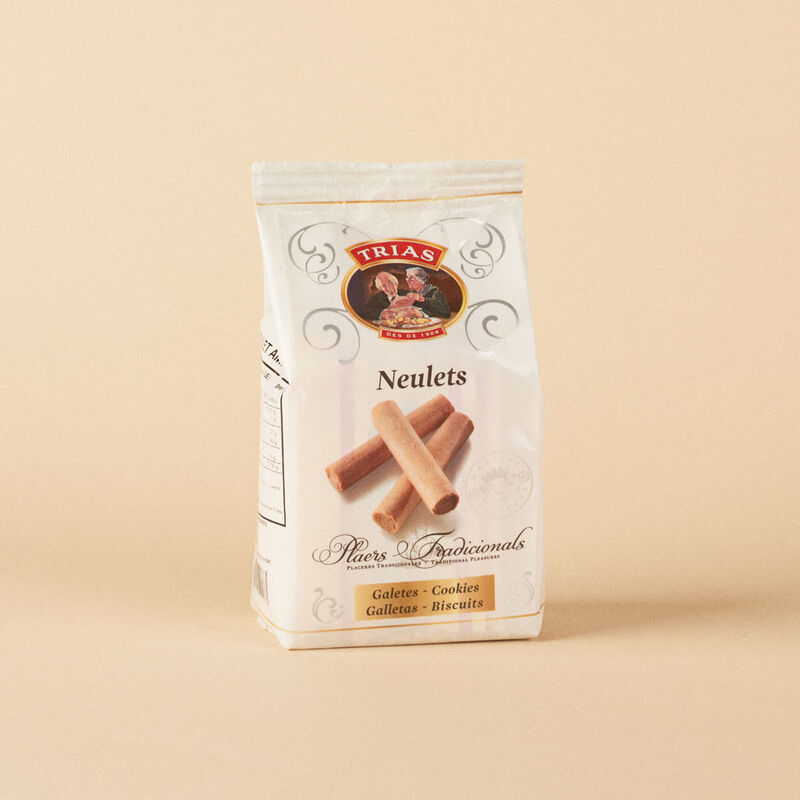 Oblea pequeña almendra Trias 200g