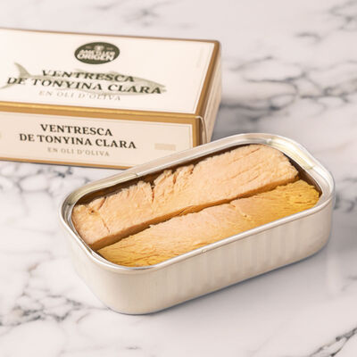 Ventresca de tonyina clara en oli oliva Ametller Origen 73g 