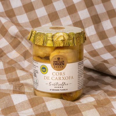 Cors de carxofa D.O Tudela 5 estrelles Ametller Origen 250g 