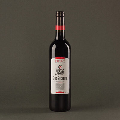 Vino tinto Clos Socarrat 75cl D.O Priorat 