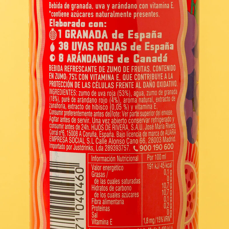 Suc antiox AUARA 33cl 