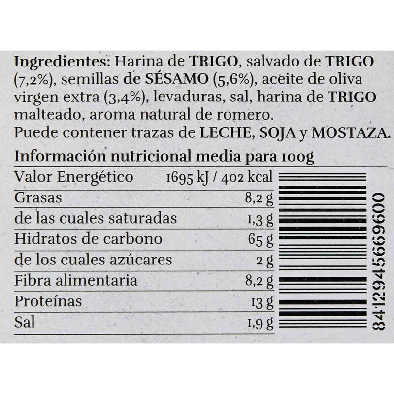 Sesaminis integrals Ametller Origen 150 g 