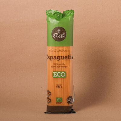 Espaguetis ecológicos Ametller Origen 500g 