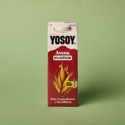 Bebida de avena 0% YO SOY 1l. 
