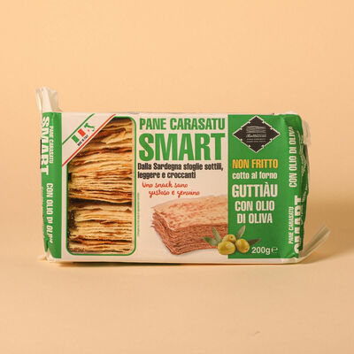 Pane carasatu guttiàu BATTACONE 200g 