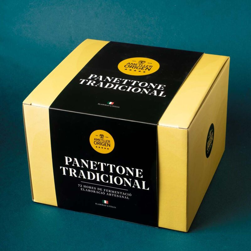 Panettone tradicional Ametller Origen 5 Estrelles 750g