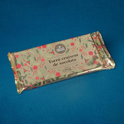 Torró cruixent de Xocolata Ametller Origen 250g 