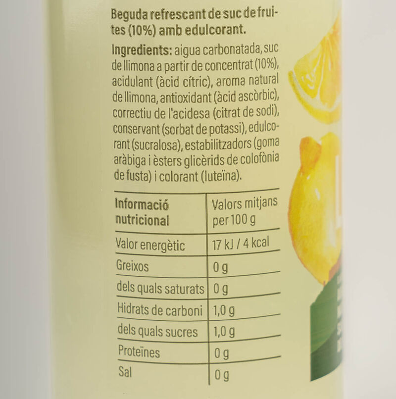Refresco de limón Ametller Origen 33cl.