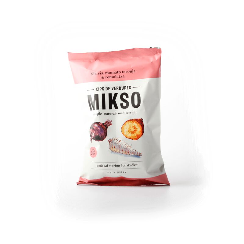 Xips xirivia moniato i pebre Marinas 85g 