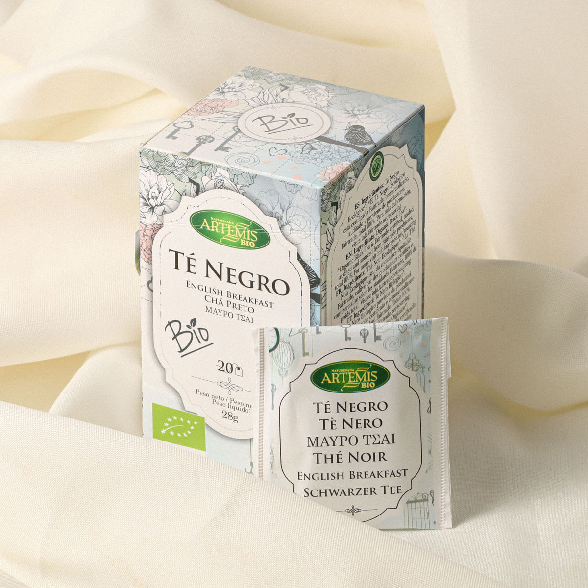 Infusió de te negre ecològic ARTEMIS BIO 28g